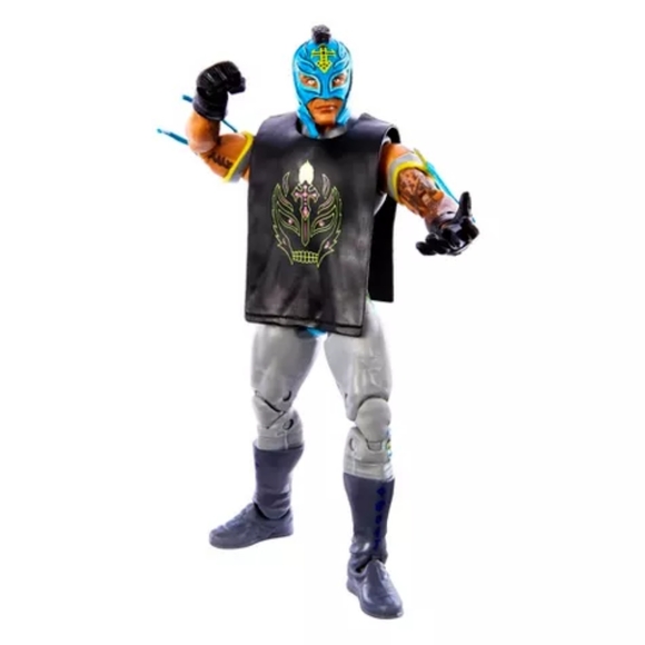 WWE Top Picks Elite Rey Mysterio Action Figure NEW Batman Attire 619 - Picture 3 of 3